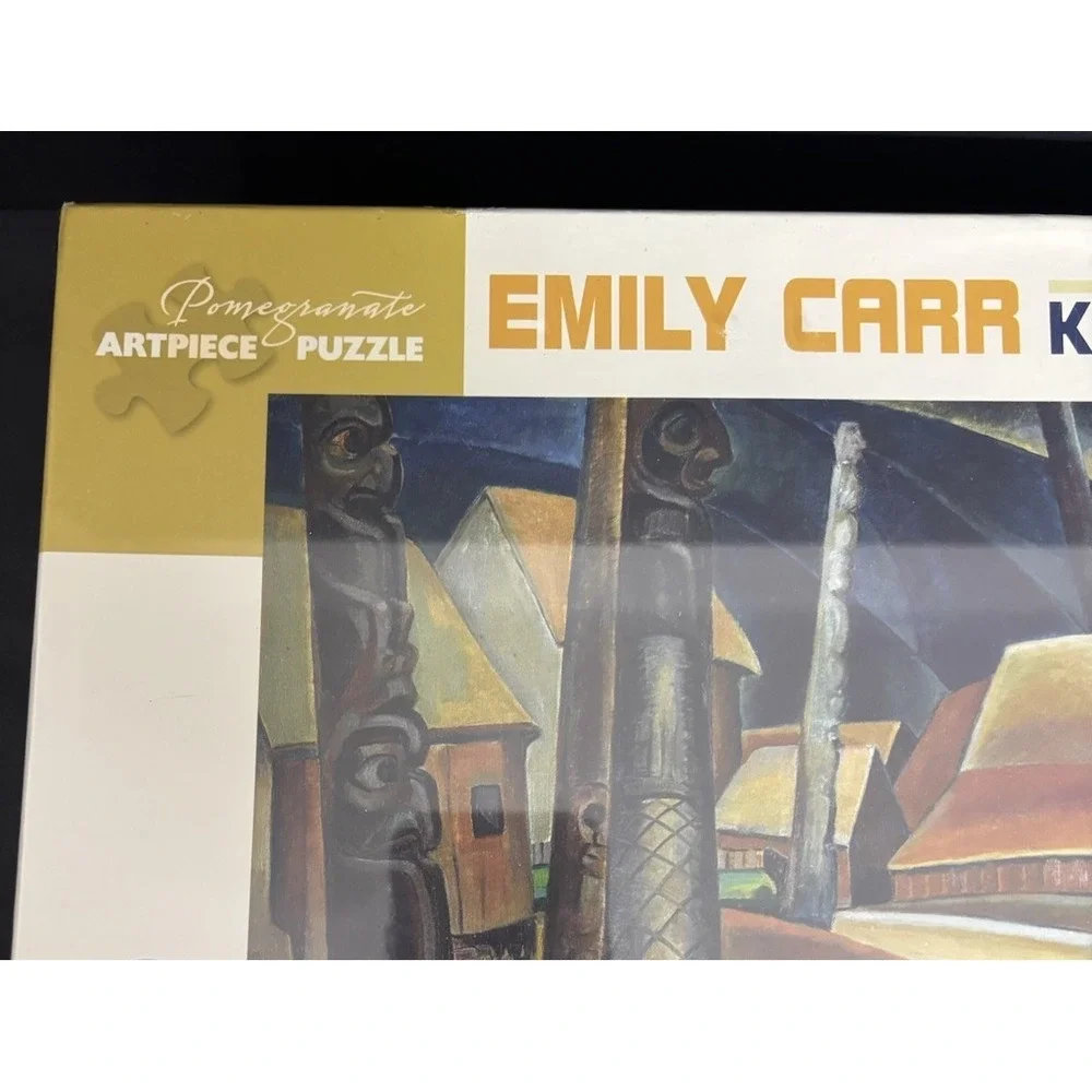 Pomegranate Art Piece Puzzle Emily Carr Kispiax Village 1000 Pieces SEALED